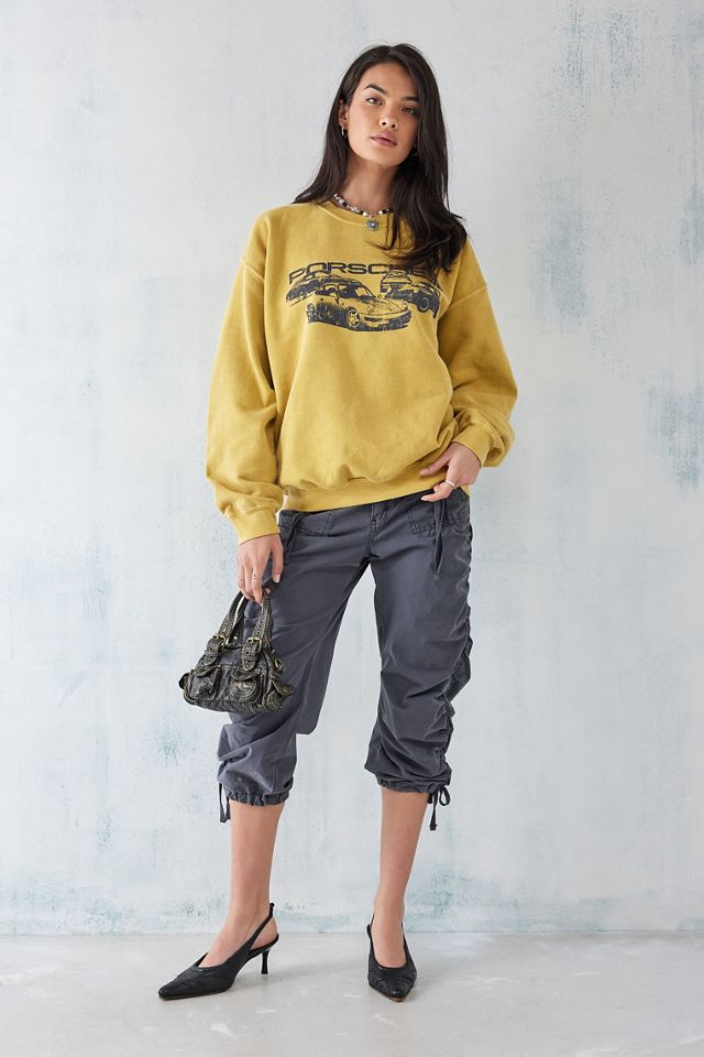 Sweat-shirt UO Porsche moutarde #1