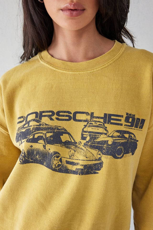Sweat-shirt UO Porsche moutarde #2