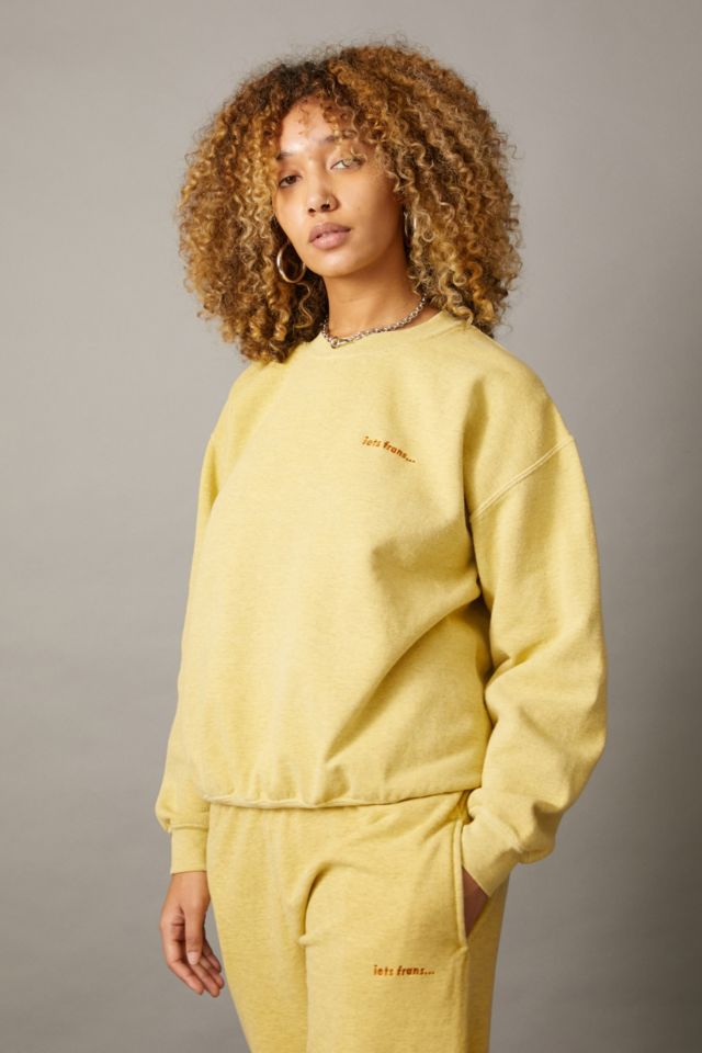 iets frans. Unisex Buttermilk Sweatshirt Urban Outfitters UK