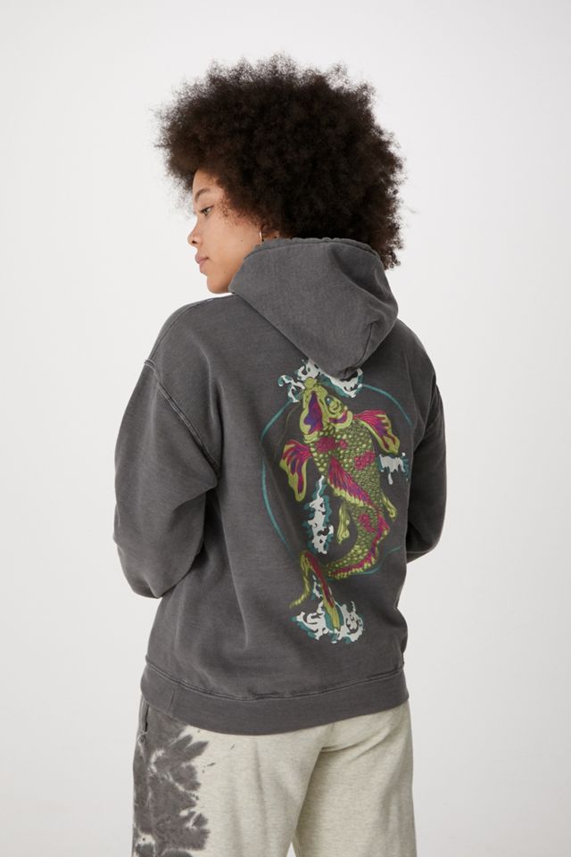 UO – Skater-Hoodie „Koi Fish“ #1