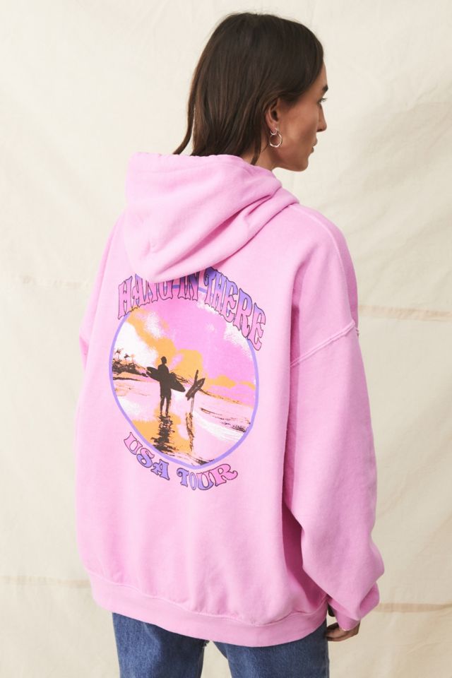 Pink hoodie shop urban outfitters