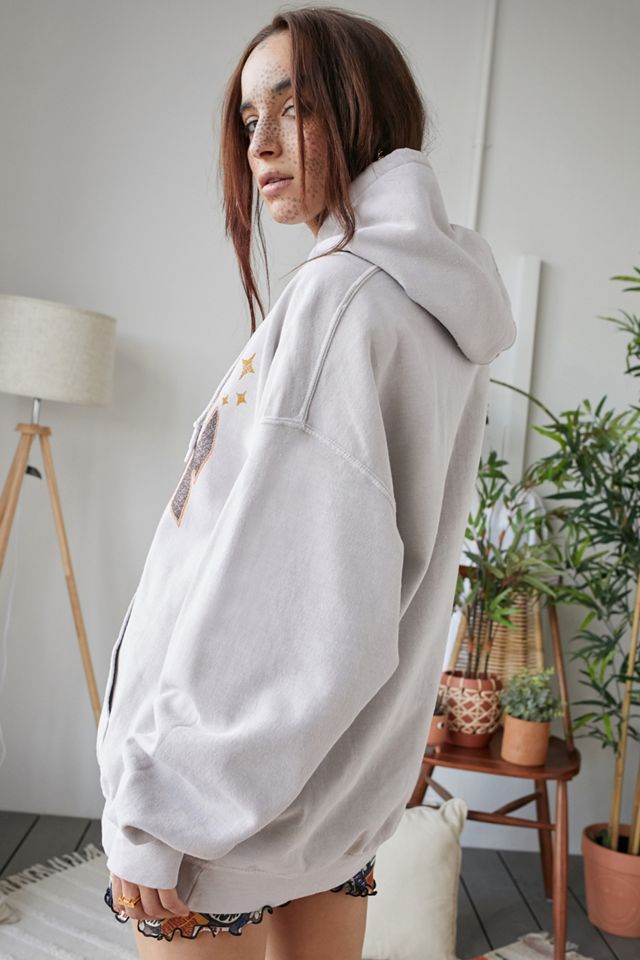 UO Good Luck Boyfriend Hoodie | Urban Outfitters UK