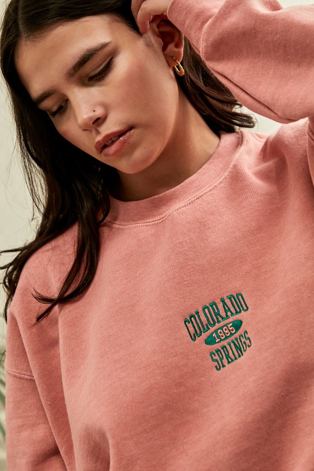 UO Pink Colorado Springs Sweatshirt #1