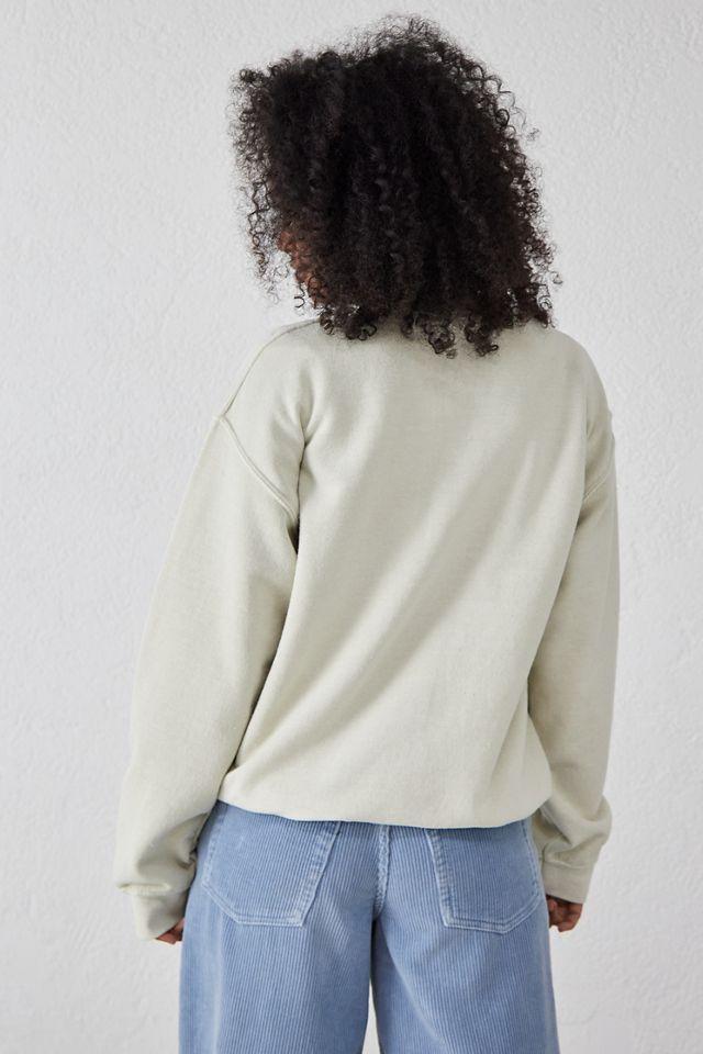 BDG - Sweatshirt avec logo surpiqué écru #3