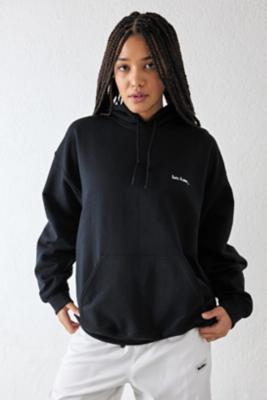 Iets Frans... Black Hoodie | Urban Outfitters UK