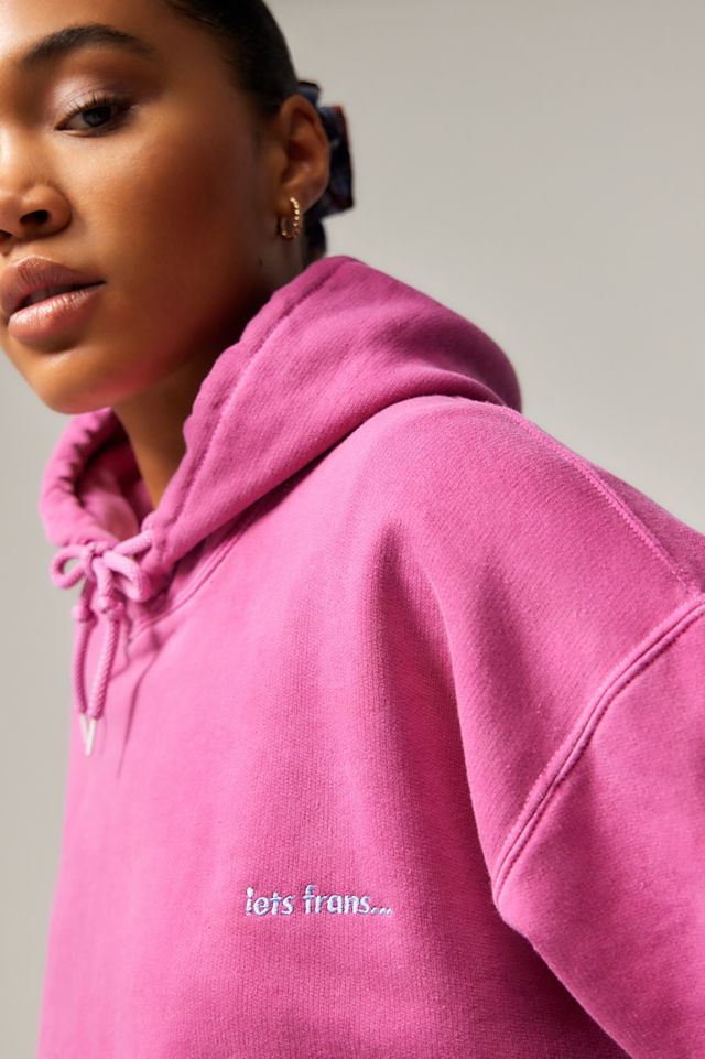 iets frans... Pink Hoodie #1