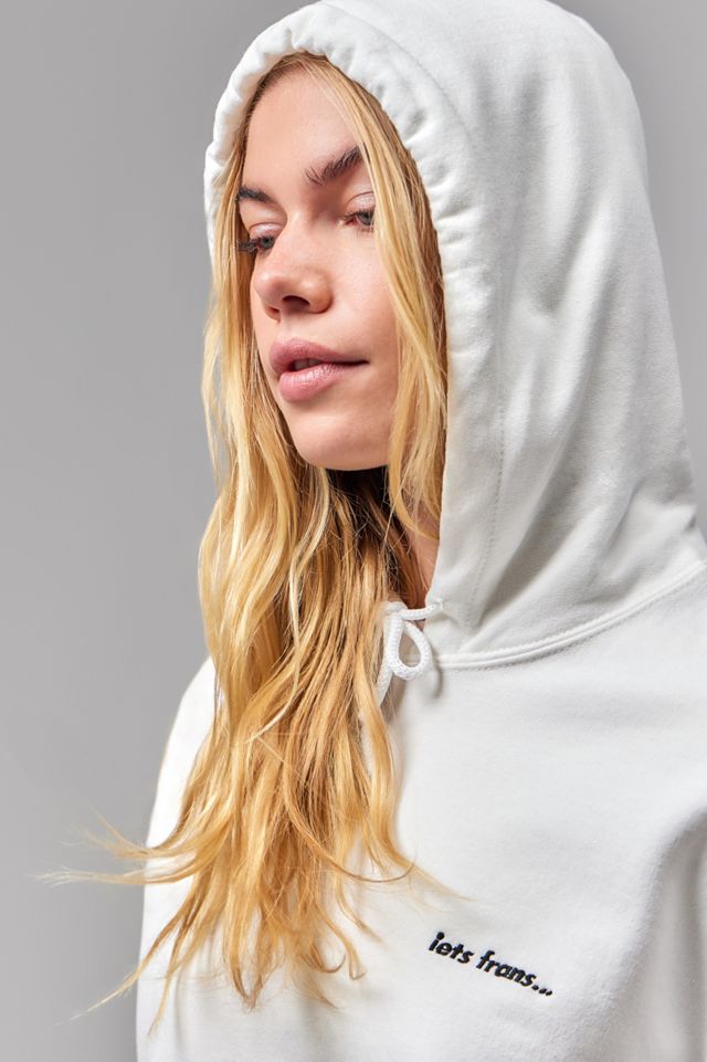 iets frans... Felpa con Cappuccio Bianca #1