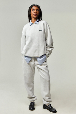 iets frans. Grey Marl Sweatshirt - Grey XS at Urban Outfitters