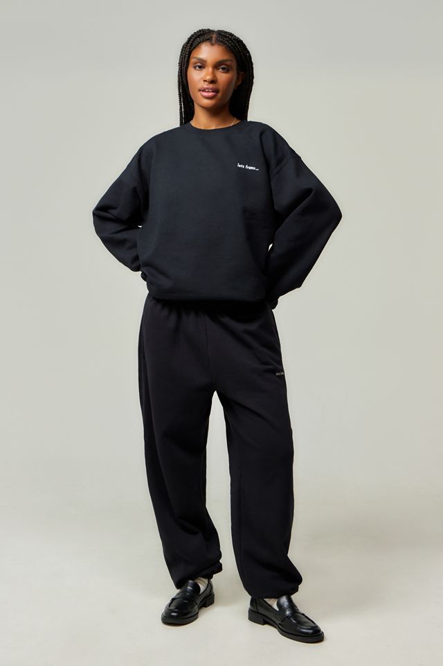 iets frans... Black Marl Sweatshirt #2