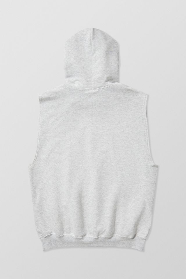 iets frans... Grey Cutoff Hoodie #8