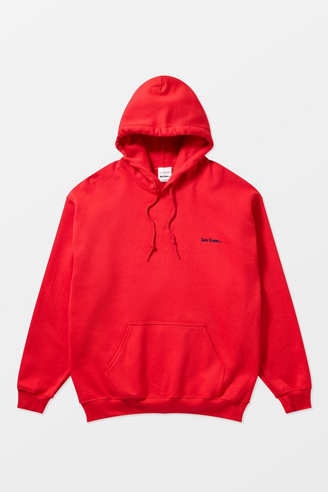 iets frans... Red Unwashed Hoodie #6