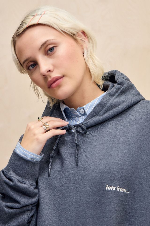 iets frans... Charcoal Marl Hoodie #2