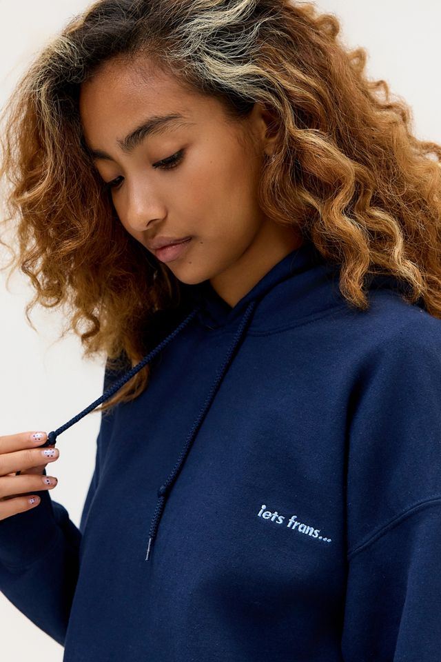 iets frans... Washed Navy Hoodie #2