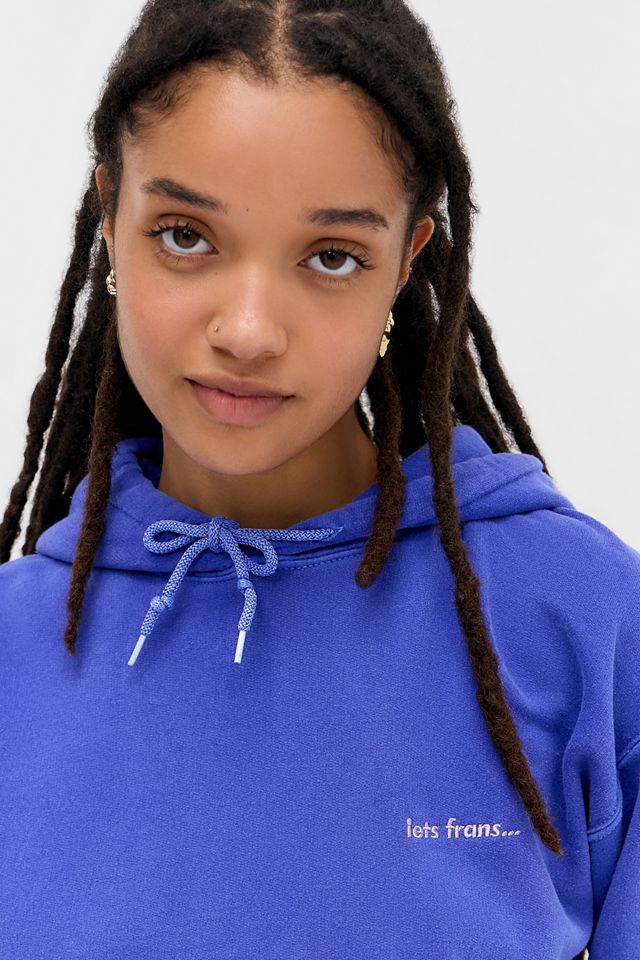 iets frans... Bold Blue Hoodie #2