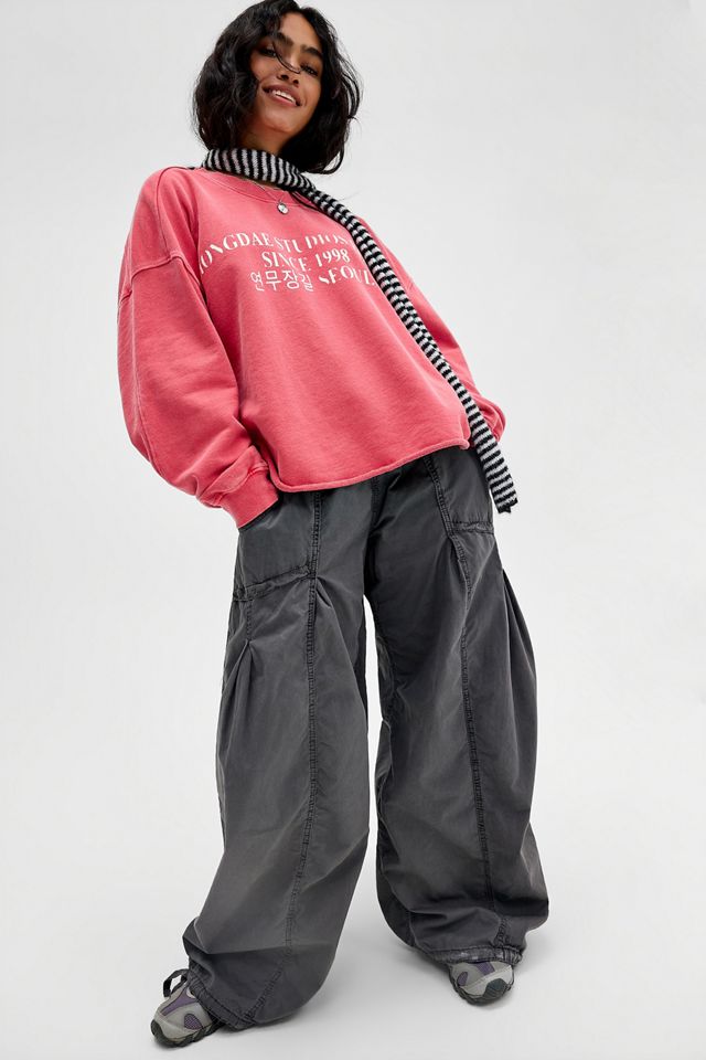 UO Hongdae Abgeschnittenes Sweatshirt #2