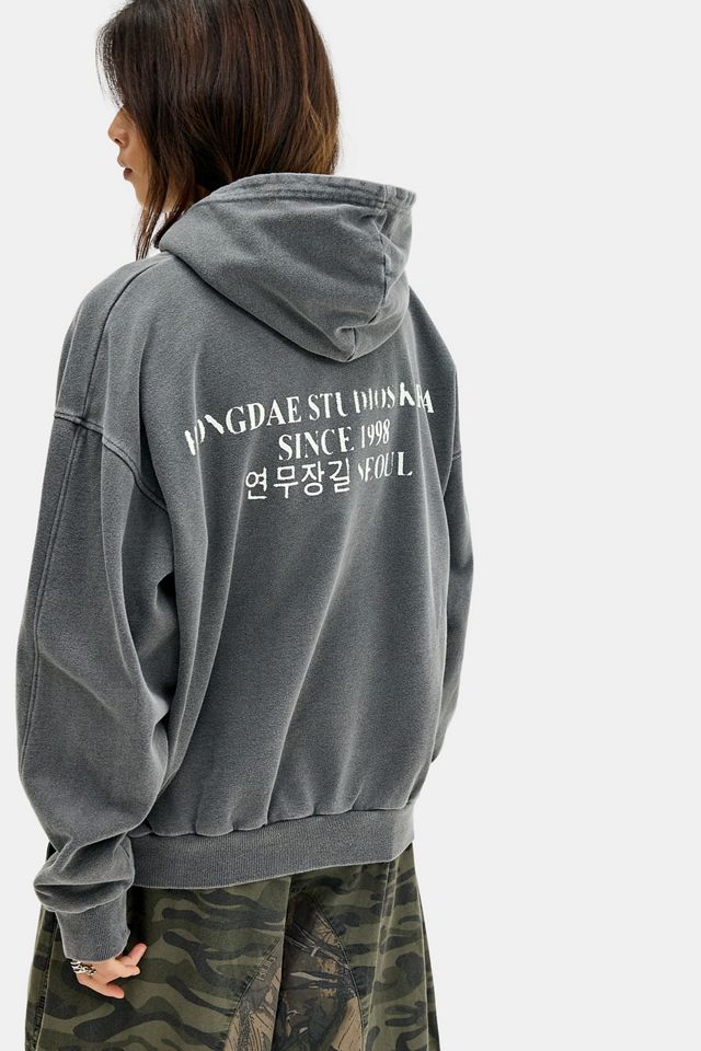 UO Hongdae Oversized Graphic Hoodie #3