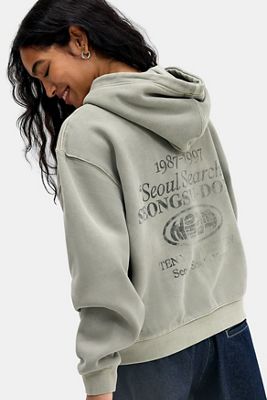 Felpa con Cappuccio con Zip UO Seoul Search