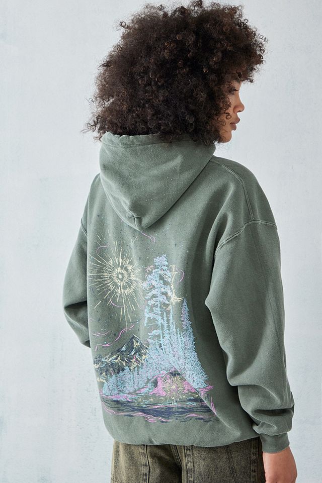UO Starry Forest Hoodie | Urban Outfitters UK
