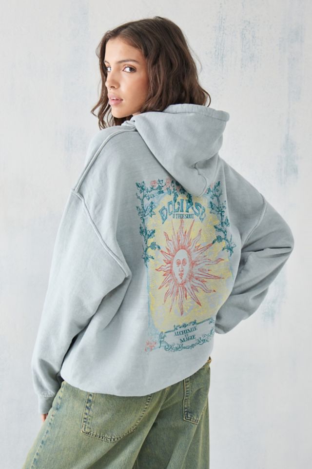 UO Eclipse Of The Soul Hoodie Urban Outfitters UK