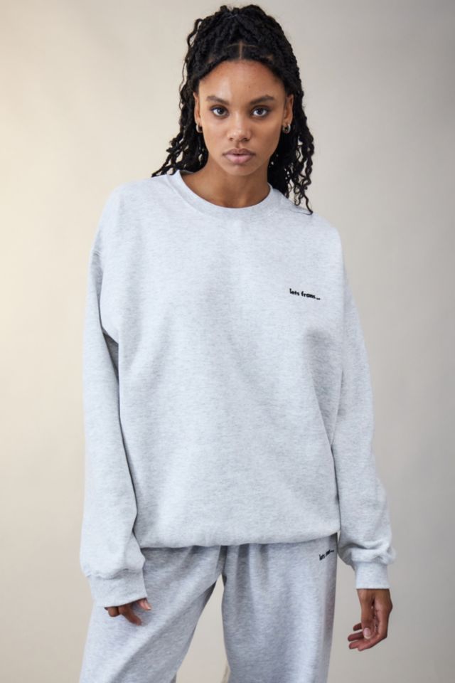 iets frans... Grey Marl Sweatshirt | Urban Outfitters UK
