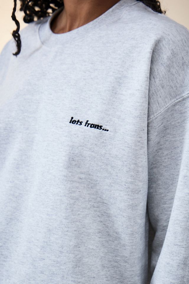 Sudadera iets frans... Gris Jaspeado #2