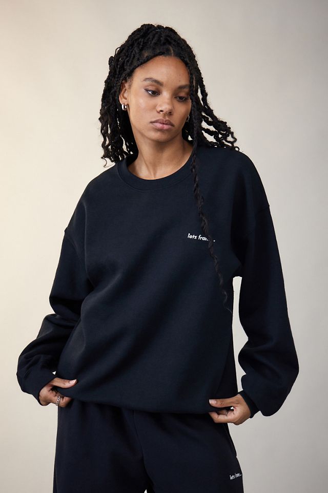 iets frans... Sweat-shirt Noir #1