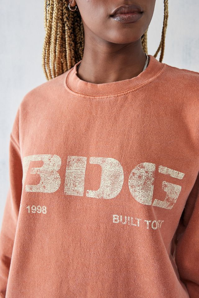Felpa BDG Rust con Logo Stencil #2