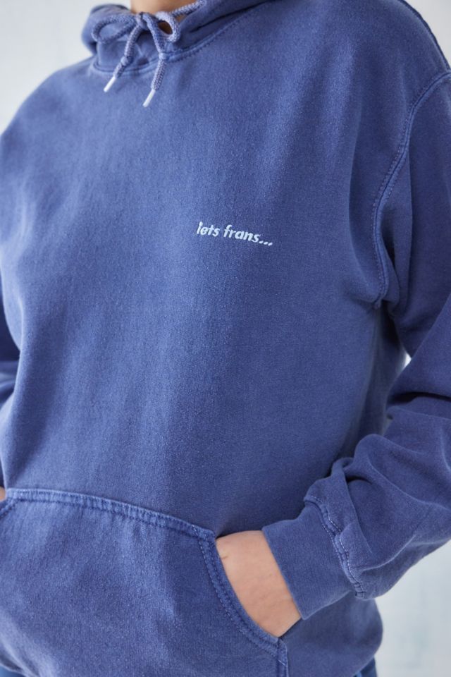 iets frans... Navy Hoodie | Urban Outfitters UK