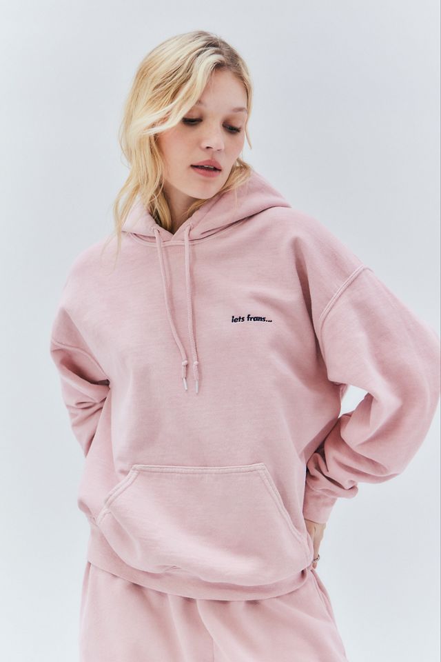 iets frans... Pink Hoodie #1