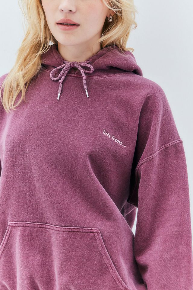 iets frans... Maroon Hoodie #2