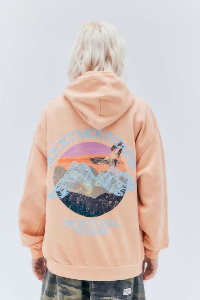 Urban outfitters shop orange hoodie