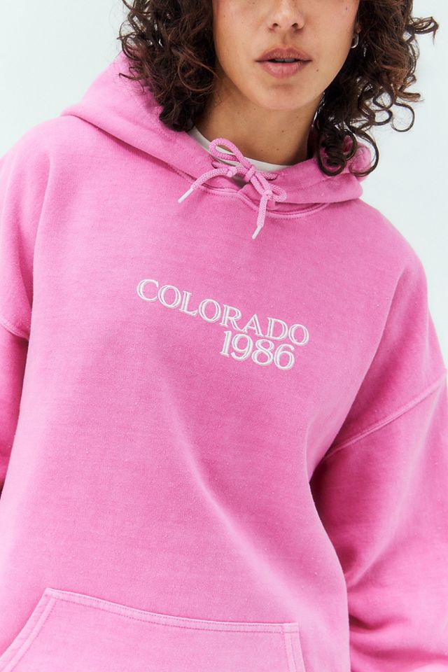 UO Pink Colorado Sunset Hoodie  #4