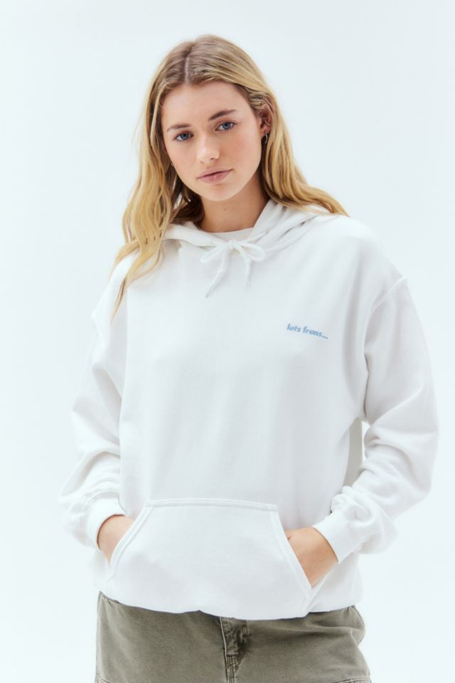 iets frans... White Hoodie | Urban Outfitters UK