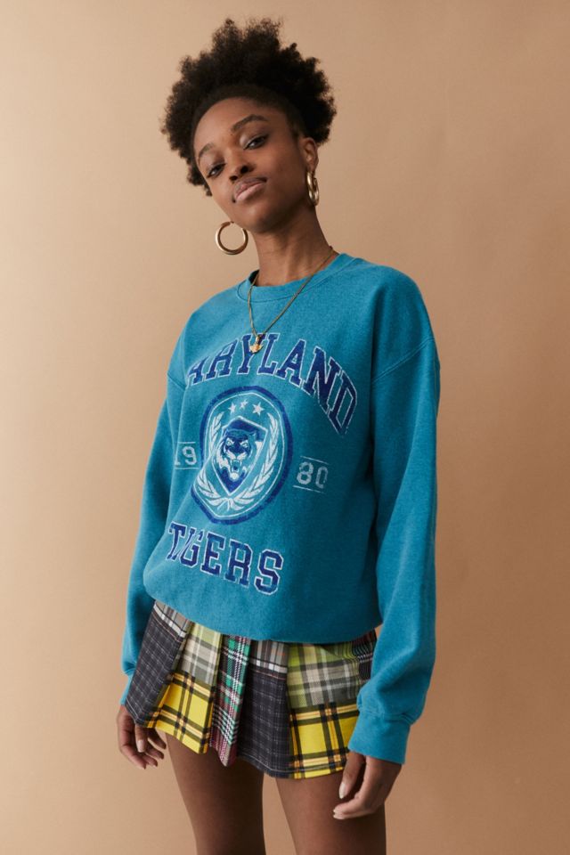 UO Maryland Tigers Crew Neck Sweatshirt Urban Outfitters UK