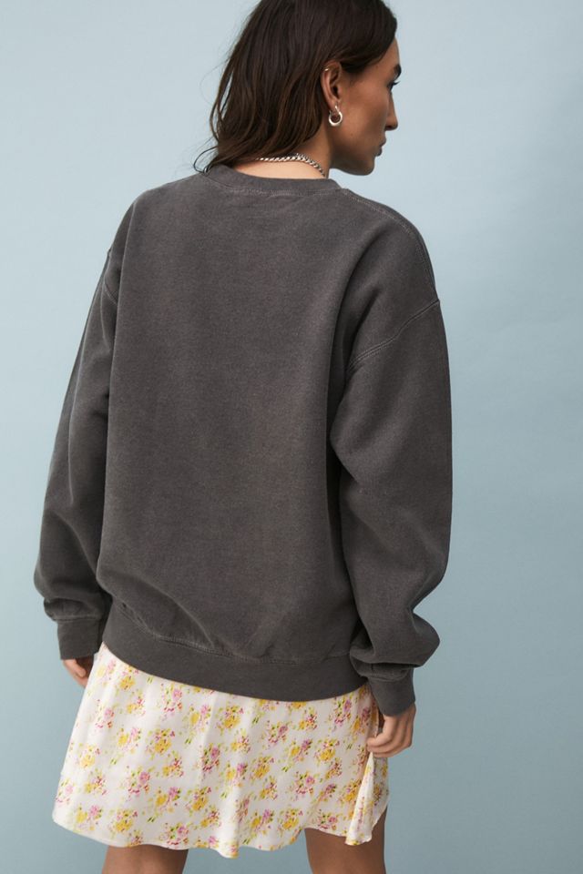 UO Grey Illinois Diamante Sweatshirt #1