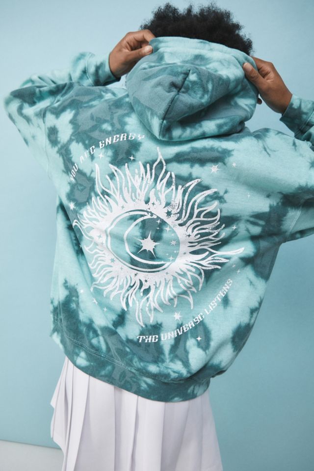 Tie dye shop hoodie urban outfitters