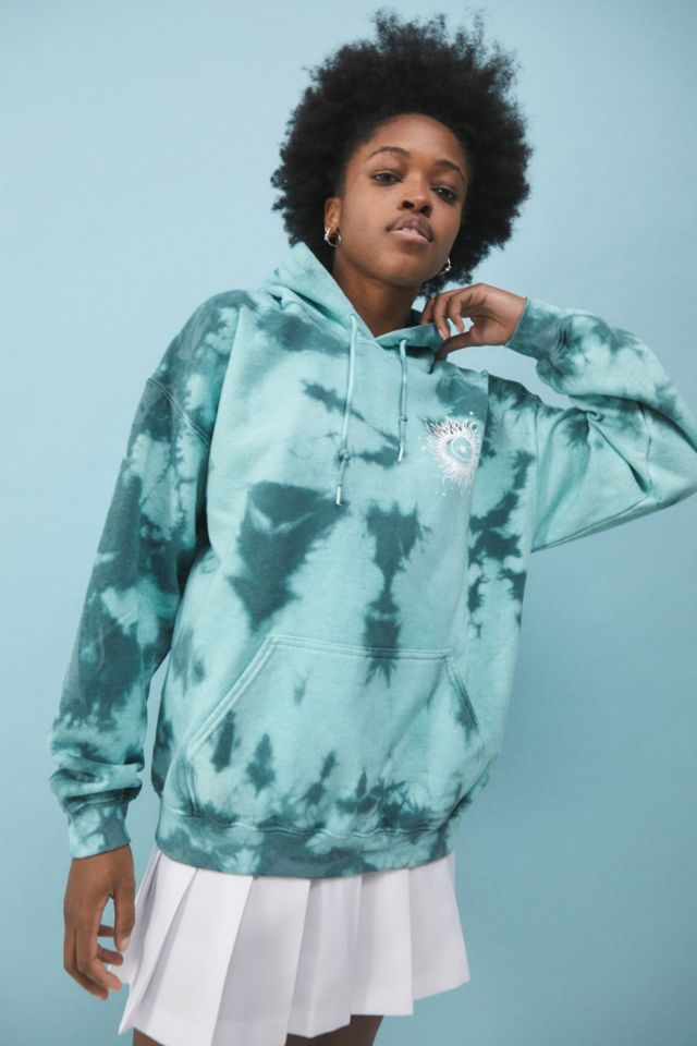 Urban outfitters blue discount tie dye sweatshirt