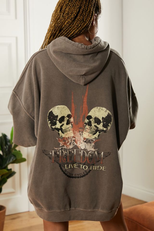 Urban outfitters skeleton discount hoodie