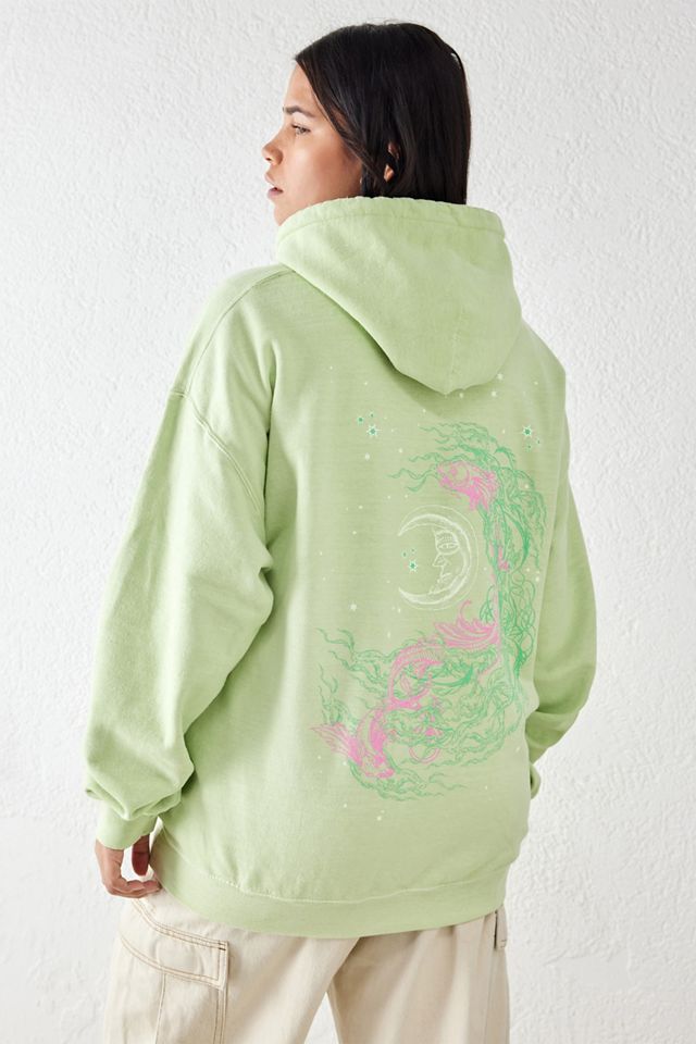 UO - Sweat à capuche à motif nuit étoilé bleu marine #3