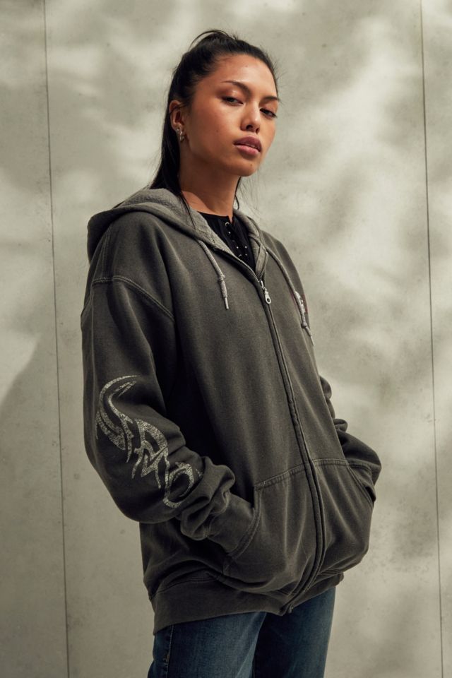 Urban outfitters 2025 zip up hoodie