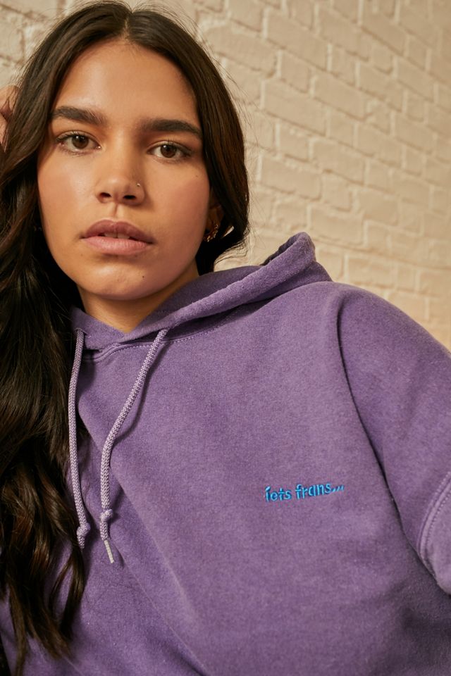 iets frans... Purple Hoodie #2