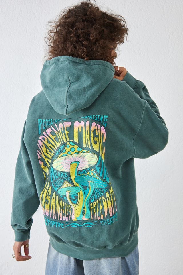 UO Sage Explore Flowers Hoodie | Urban Outfitters UK