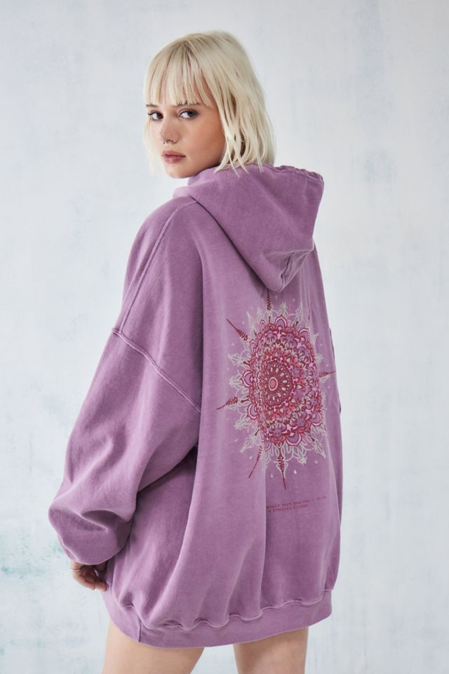 Purple hoodie urban outfitters sale