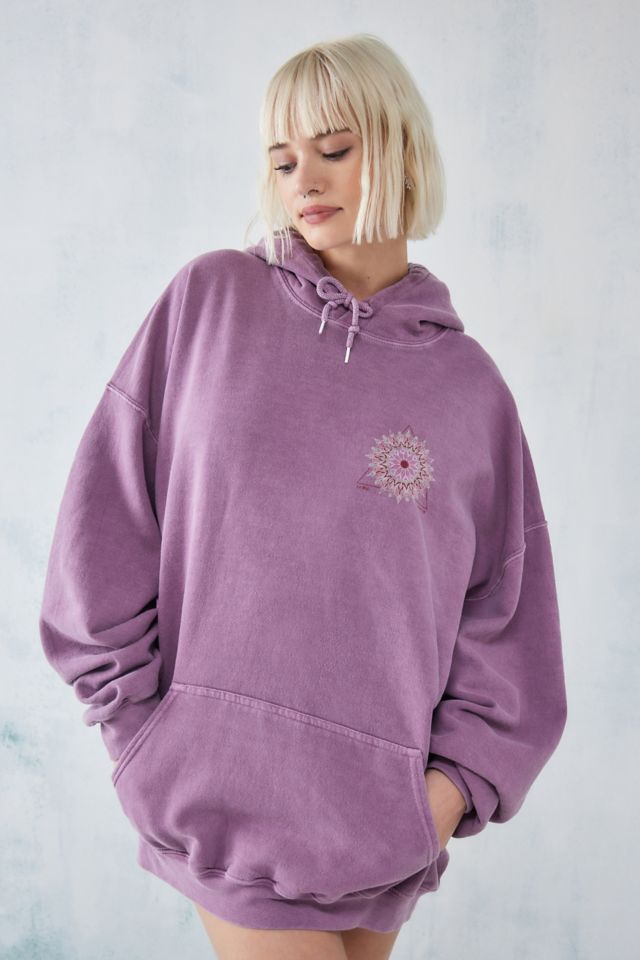 Purple hot sale hoodie dress