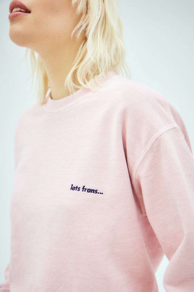 iets frans... Pink Sweatshirt #1