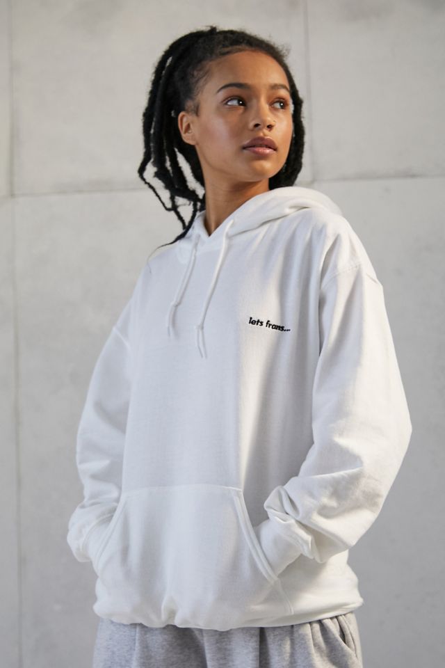 Urban outfitters 2025 white hoodie