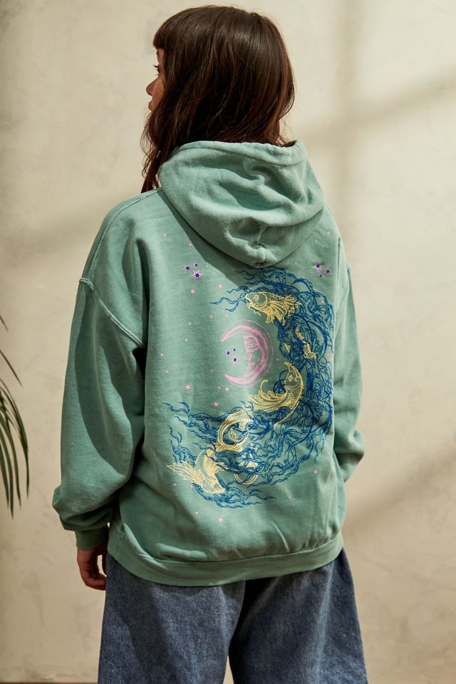 UO Sage Starry Nights Hoodie