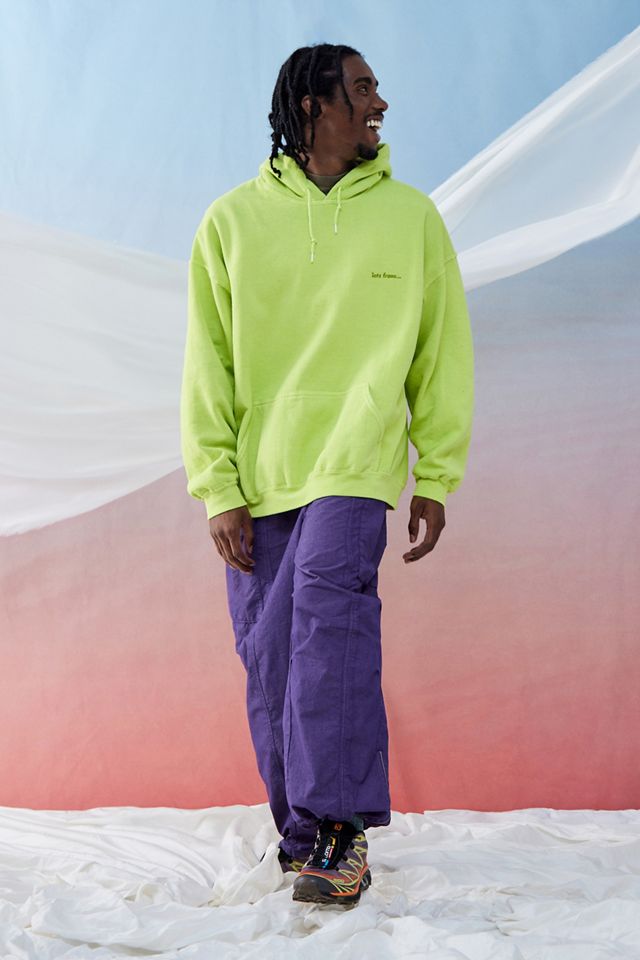 iets frans... Lime Green Hoodie Urban Outfitters UK