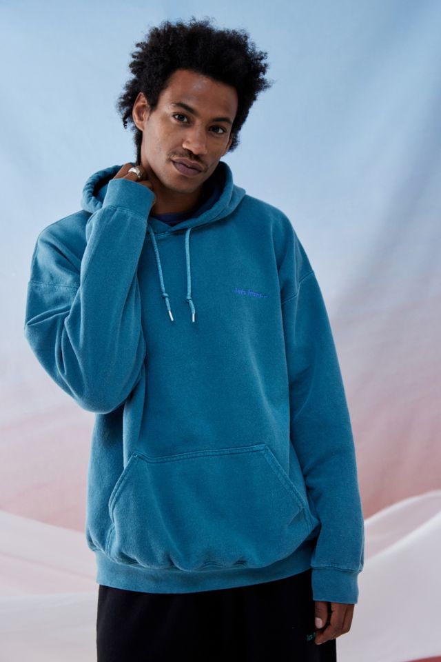 iets frans... Teal Hoodie | Urban Outfitters UK