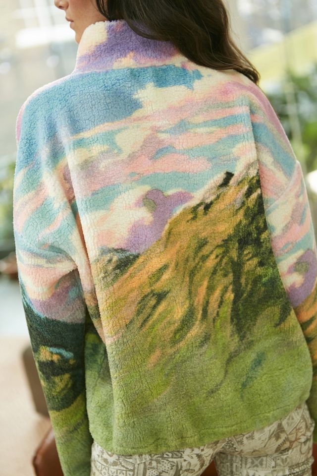 UO Landscape Mountain Fleece Mock Neck Giacca #1